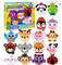 Toddler Crafts, 16 Pack Arts and Crafts for Kids Animal Paper Plate Art Kit for Boys and Girls Ages 3 to 6 DIY Birthday Party Favors for Kids Games for Preschool Classroom Christmas Parties